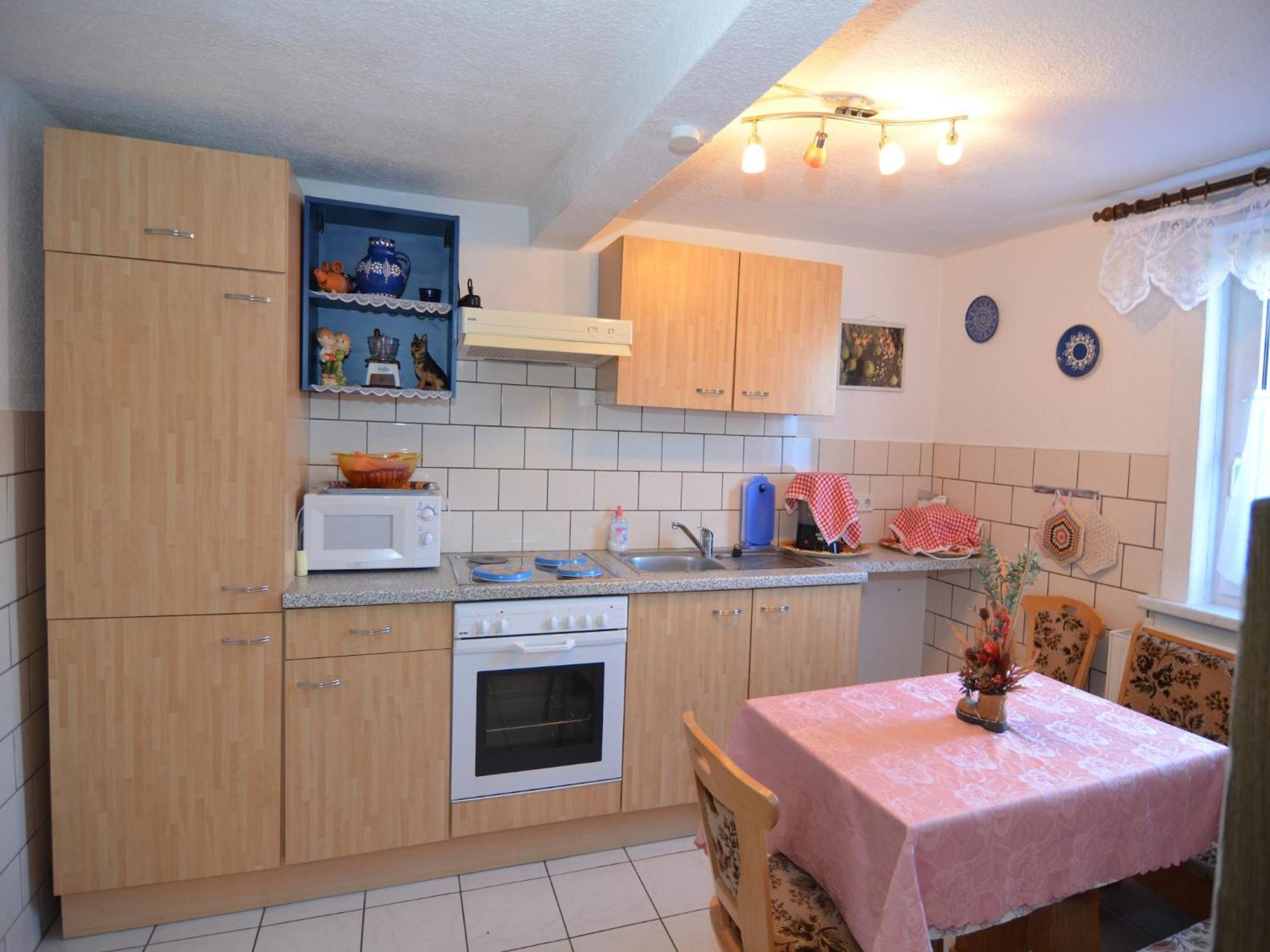 Holiday Home In Neustadt Am Rennsteig With Pond Bagian luar foto