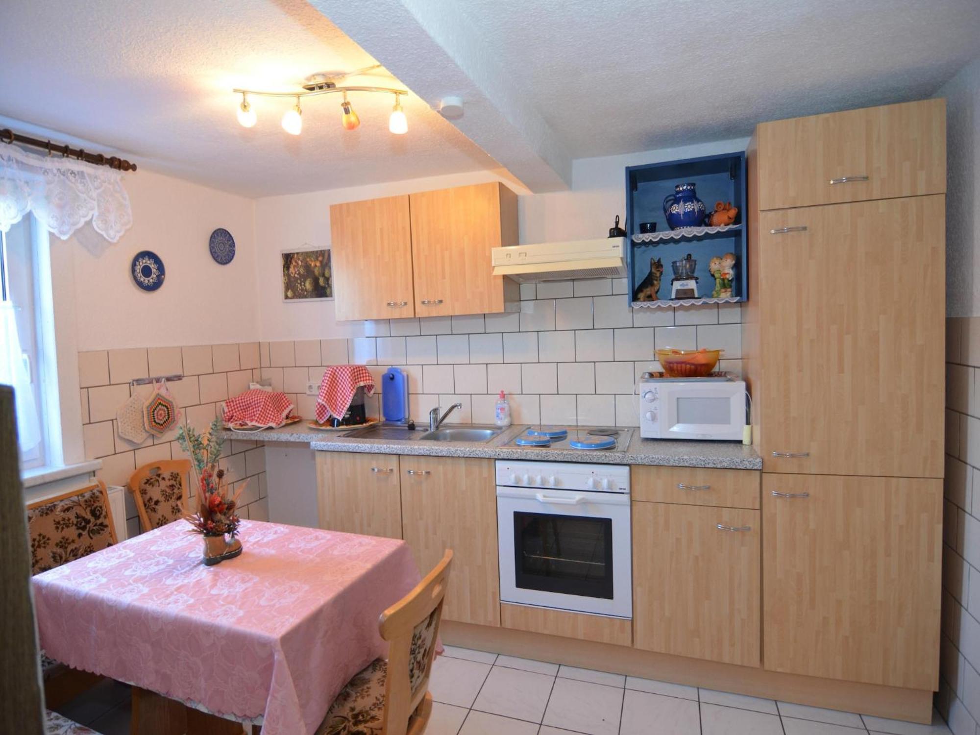 Holiday Home In Neustadt Am Rennsteig With Pond Bagian luar foto