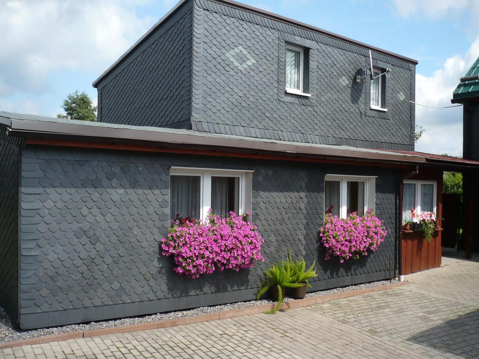 Holiday Home In Neustadt Am Rennsteig With Pond Bagian luar foto