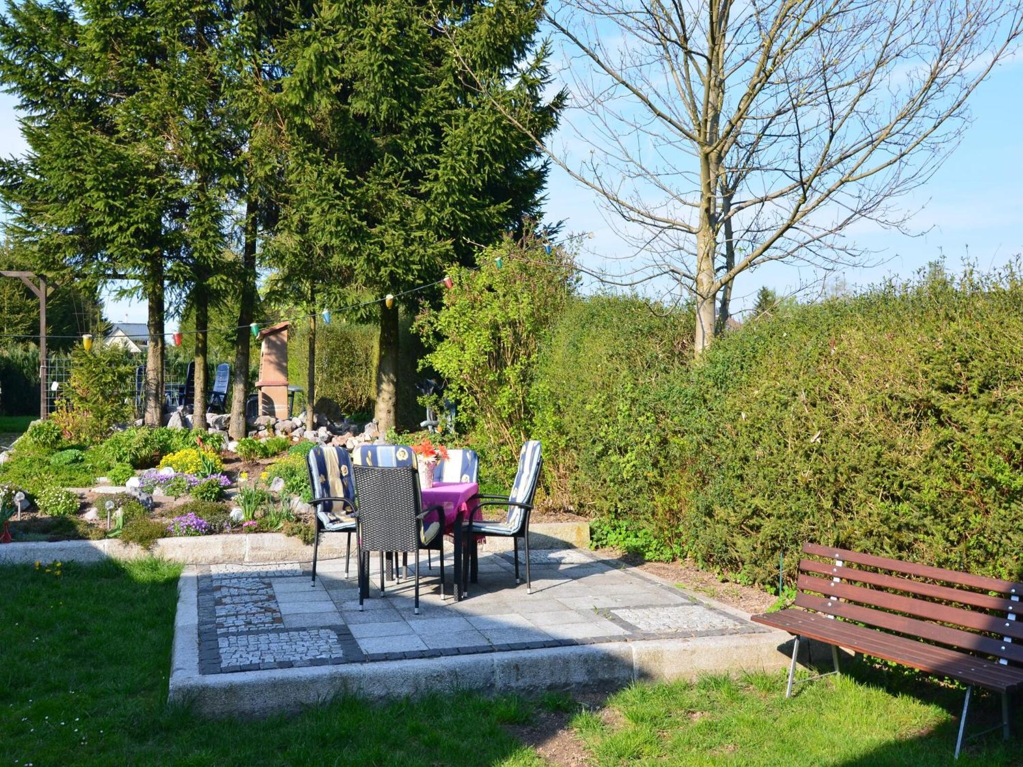 Holiday Home In Neustadt Am Rennsteig With Pond Bagian luar foto
