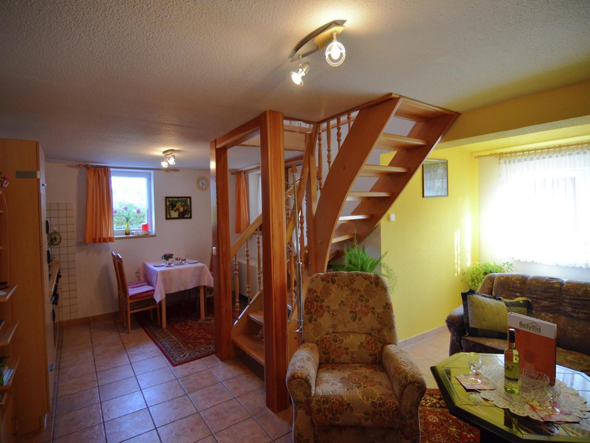 Holiday Home In Neustadt Am Rennsteig With Pond Bagian luar foto