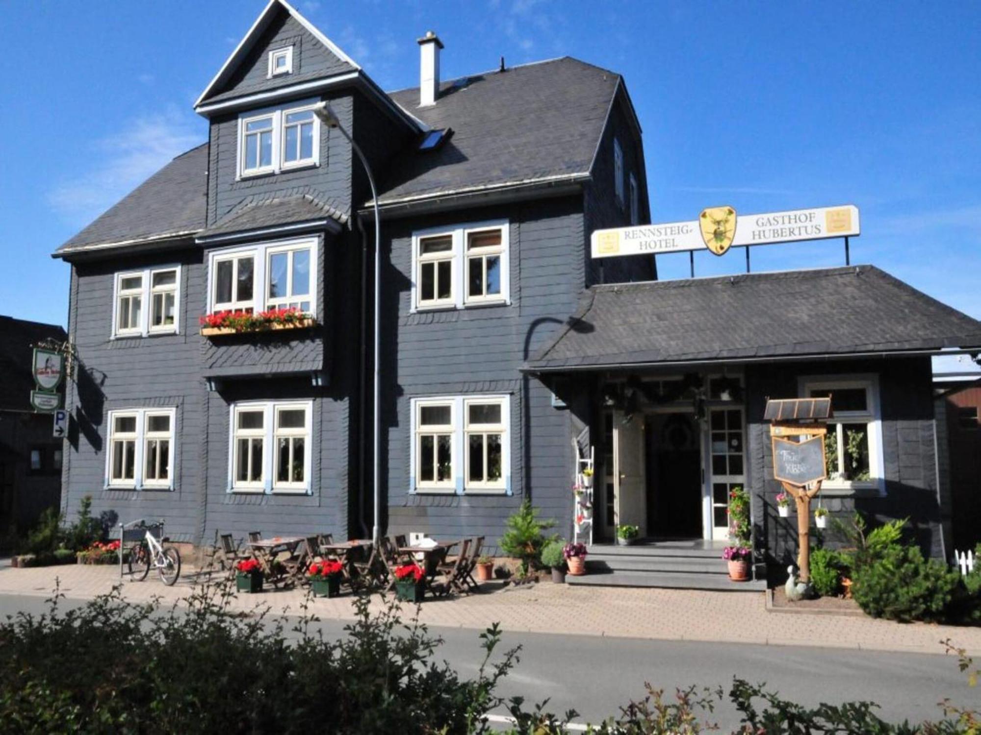 Holiday Home In Neustadt Am Rennsteig With Pond Bagian luar foto