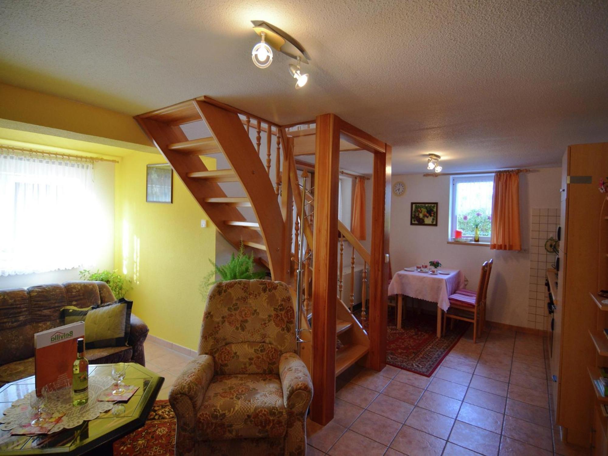 Holiday Home In Neustadt Am Rennsteig With Pond Bagian luar foto